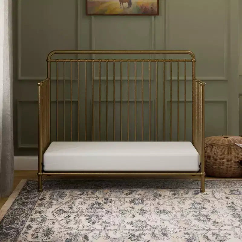 Lit de bébé convertible 4-en-1 en métal Winston Namesake