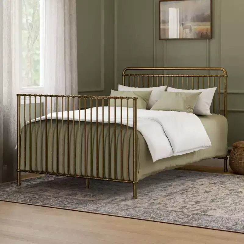 Lit de bébé convertible 4-en-1 en métal Winston Namesake