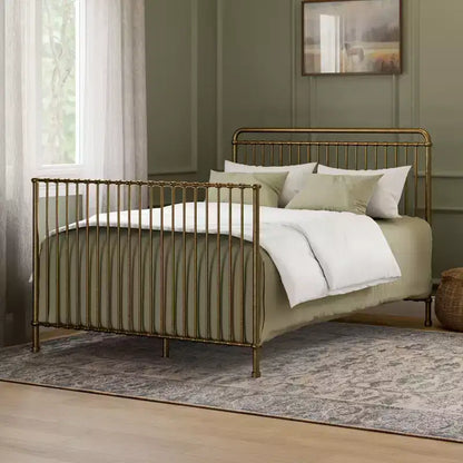 Lit de bébé convertible 4-en-1 en métal Winston Namesake