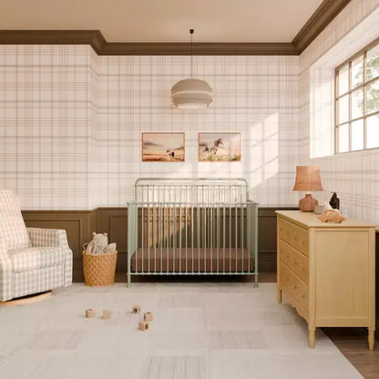 Lit de bébé convertible 4-en-1 en métal Winston Namesake