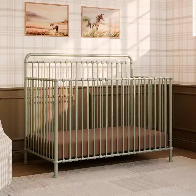 Lit de bébé convertible 4-en-1 en métal Winston Namesake
