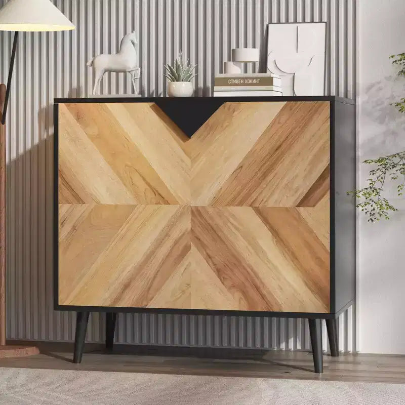 Meuble de Rangement en Bois, Buffet Autonome avec Rangement, Meubles d'Appoint pour Salon, Salle à Manger,