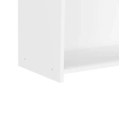 Bibliothèque pour enfants Whisen avec 4 compartiments, étagère de rangement, présentoir de rangement, étagère, organiseur de jouets - Blanc