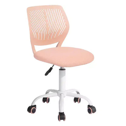 Chaise de Bureau Ergonomique Homy Casa avec Dossier en PP et Piètement en Métal
