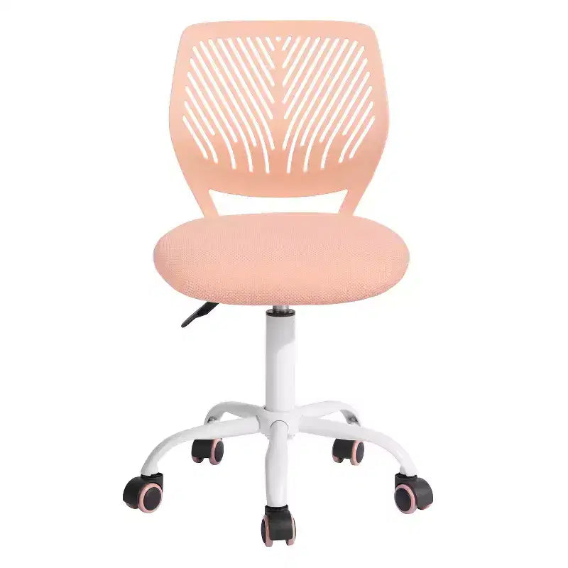 Chaise de Bureau Ergonomique Homy Casa avec Dossier en PP et Piètement en Métal