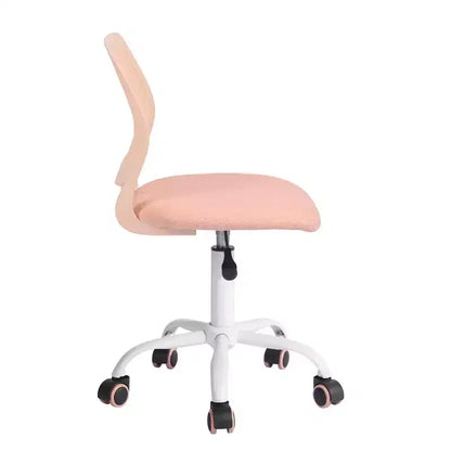 Chaise de Bureau Ergonomique Homy Casa avec Dossier en PP et Piètement en Métal