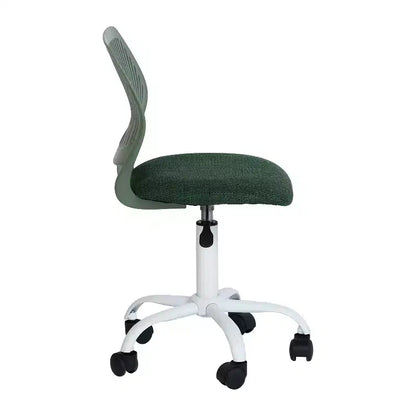 Chaise de Bureau Ergonomique Homy Casa avec Dossier en PP et Piètement en Métal
