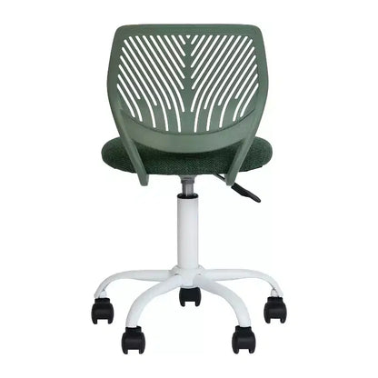 Chaise de Bureau Ergonomique Homy Casa avec Dossier en PP et Piètement en Métal