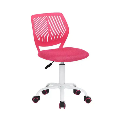 Chaise de Bureau Ergonomique Homy Casa avec Dossier en PP et Piètement en Métal