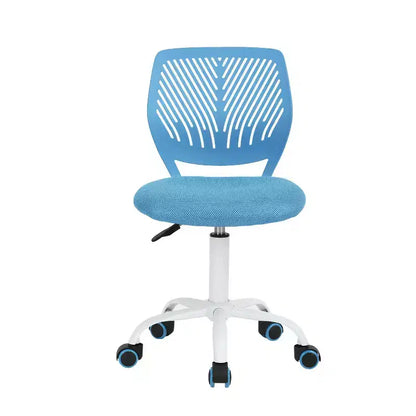 Chaise de Bureau Ergonomique Homy Casa avec Dossier en PP et Piètement en Métal