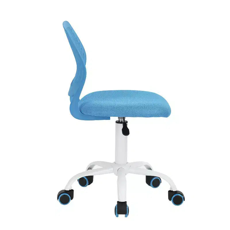 Chaise de Bureau Ergonomique Homy Casa avec Dossier en PP et Piètement en Métal