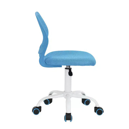 Chaise de Bureau Ergonomique Homy Casa avec Dossier en PP et Piètement en Métal
