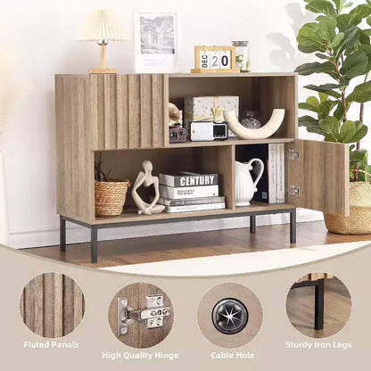 Console d'entrée, Buffet de rangement de style Ferme Moderne