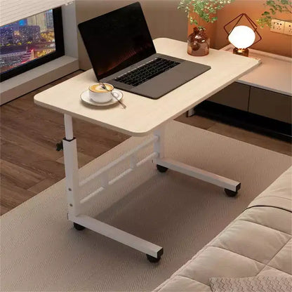 Bureau debout réglable en hauteur, bureau debout mobile avec roulettes, petit bureau d'ordinateur, bureaux roulants, table portable pour ordinateur portable pour le bureau à domicile