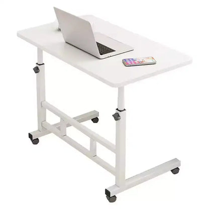 Bureau debout réglable en hauteur, bureau debout mobile avec roulettes, petit bureau d'ordinateur, bureaux roulants, table portable pour ordinateur portable pour le bureau à domicile