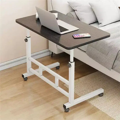 Bureau debout réglable en hauteur, bureau debout mobile avec roulettes, petit bureau d'ordinateur, bureaux roulants, table portable pour ordinateur portable pour le bureau à domicile