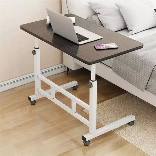 Bureau debout réglable en hauteur, bureau debout mobile avec roulettes, petit bureau d'ordinateur, bureaux roulants, table portable pour ordinateur portable pour le bureau à domicile