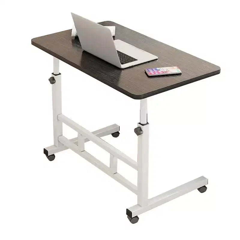 Bureau debout réglable en hauteur, bureau debout mobile avec roulettes, petit bureau d'ordinateur, bureaux roulants, table portable pour ordinateur portable pour le bureau à domicile