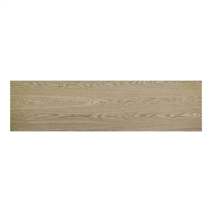 Console étroite en bois avec rangement, table d'entrée minimaliste avec pieds en T pour couloir et entrée