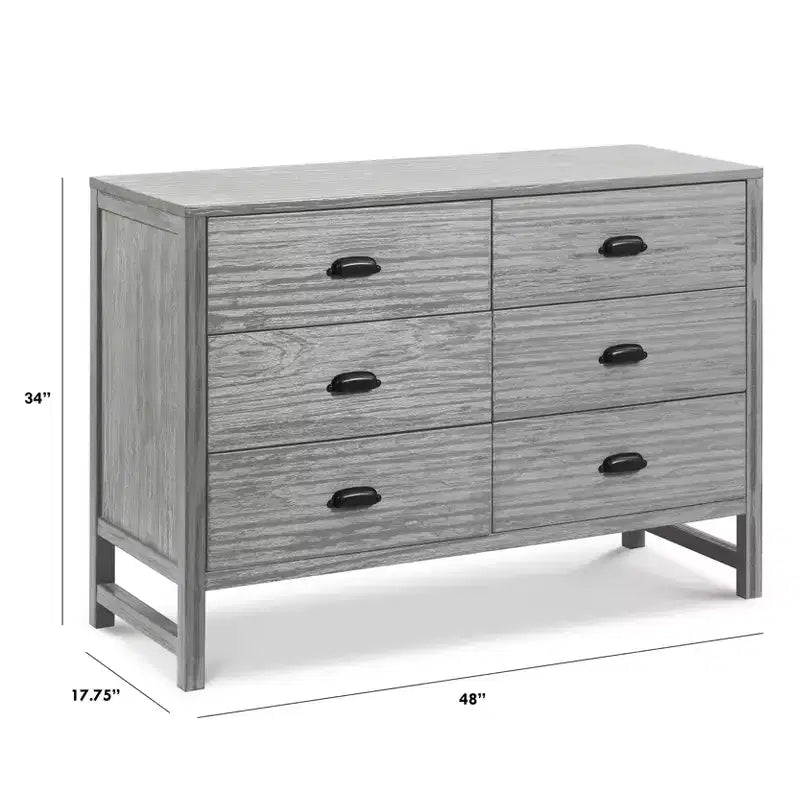 Commode double à 6 tiroirs daVinci Fairway