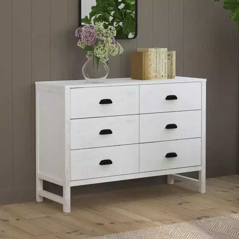 Commode double à 6 tiroirs daVinci Fairway
