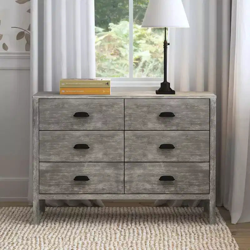 Commode double à 6 tiroirs daVinci Fairway