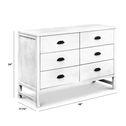 Commode double à 6 tiroirs daVinci Fairway
