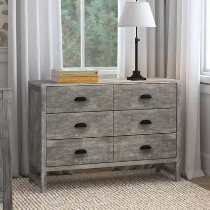 Commode double à 6 tiroirs daVinci Fairway