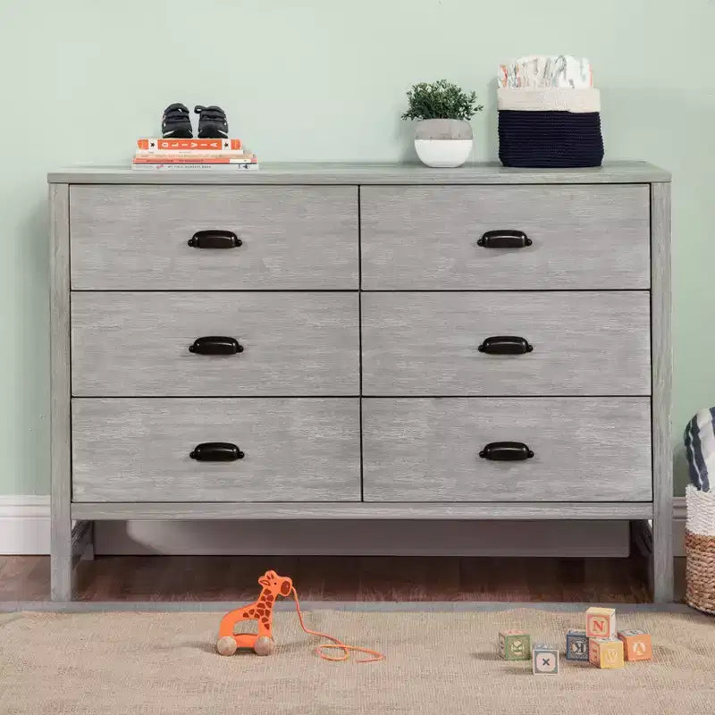 Commode double à 6 tiroirs daVinci Fairway