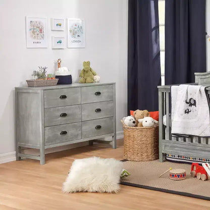 Commode double à 6 tiroirs daVinci Fairway
