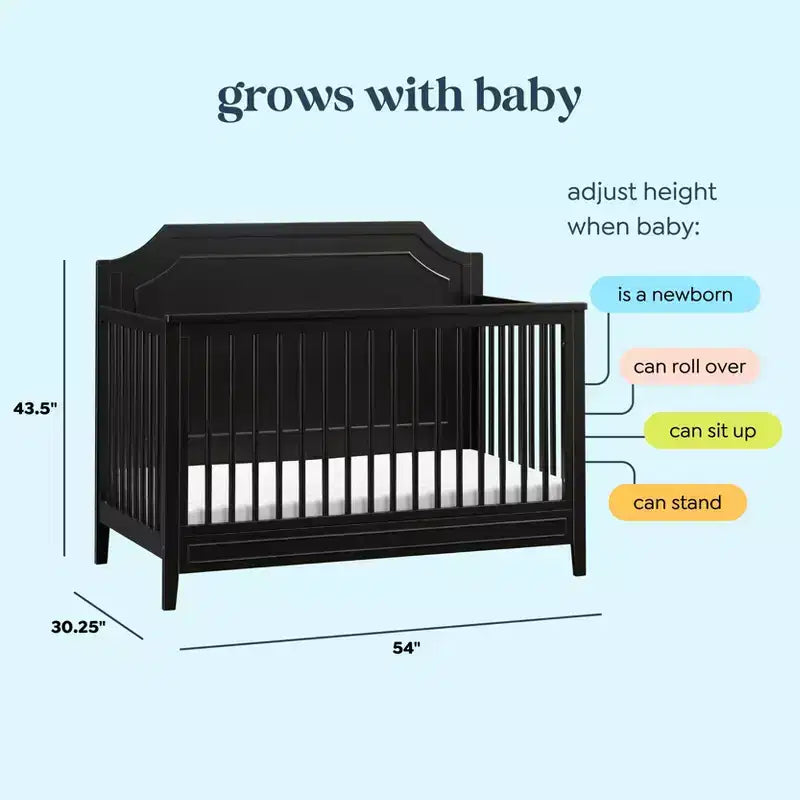 Lit de bébé convertible 4-en-1 Chloe Regency de daVinci