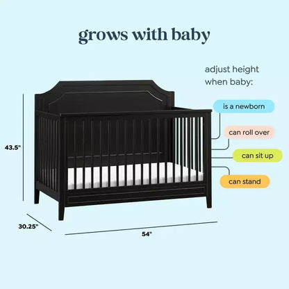 Lit de bébé convertible 4-en-1 Chloe Regency de daVinci