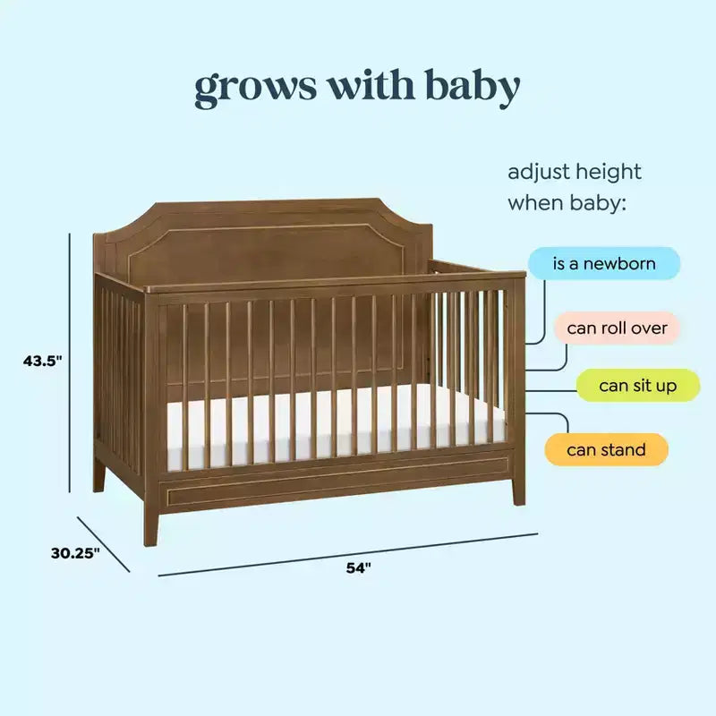 Lit de bébé convertible 4-en-1 Chloe Regency de daVinci