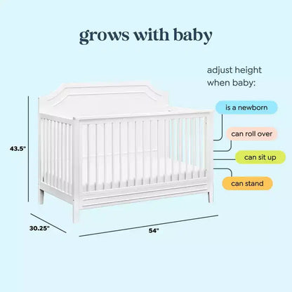 Lit de bébé convertible 4-en-1 Chloe Regency de daVinci