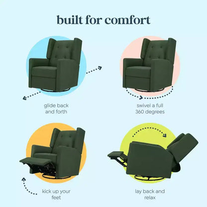 Fauteuil inclinable et planeur pivotant daVinci Maddox