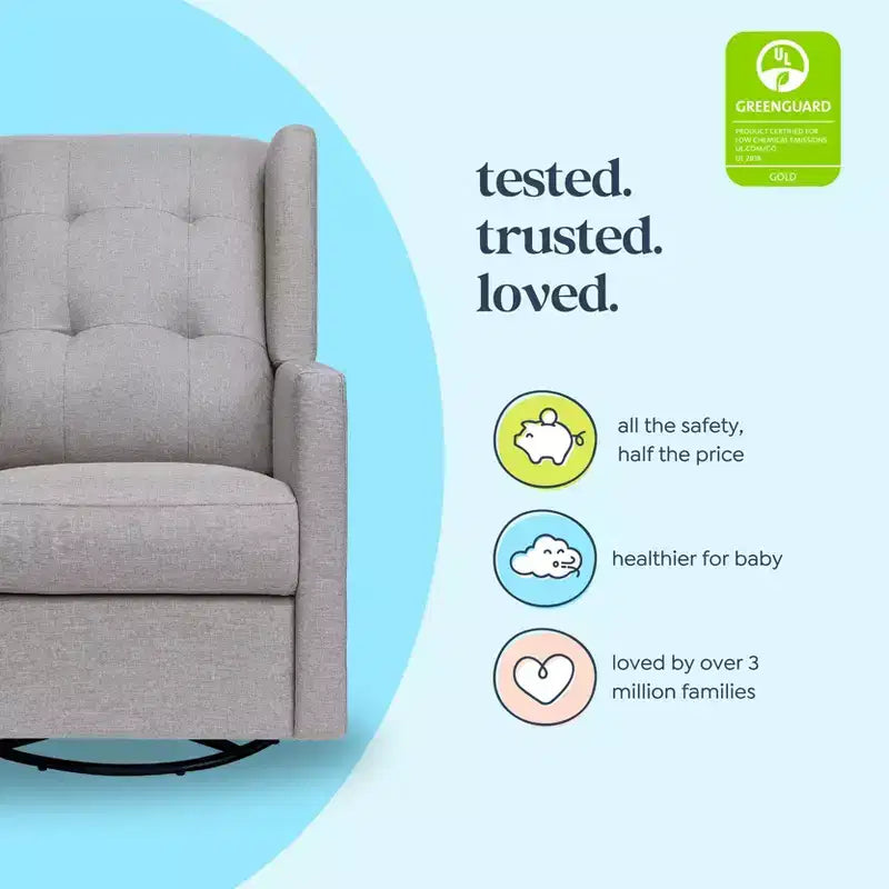 Fauteuil inclinable et planeur pivotant daVinci Maddox