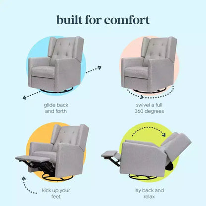 Fauteuil inclinable et planeur pivotant daVinci Maddox