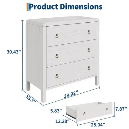 Commode galbée pour chambre à coucher, commode de rangement avec poignées en métal, armoire de rangement moderne en bois pour placard, salon
