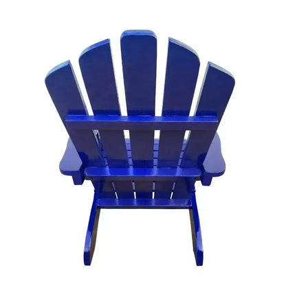 Chaise Adirondack Whisen, Bois dur de peuplier, Robuste et confortable, Montage facile pour patio/jardin