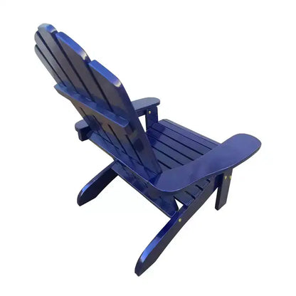 Chaise Adirondack Whisen, Bois dur de peuplier, Robuste et confortable, Montage facile pour patio/jardin