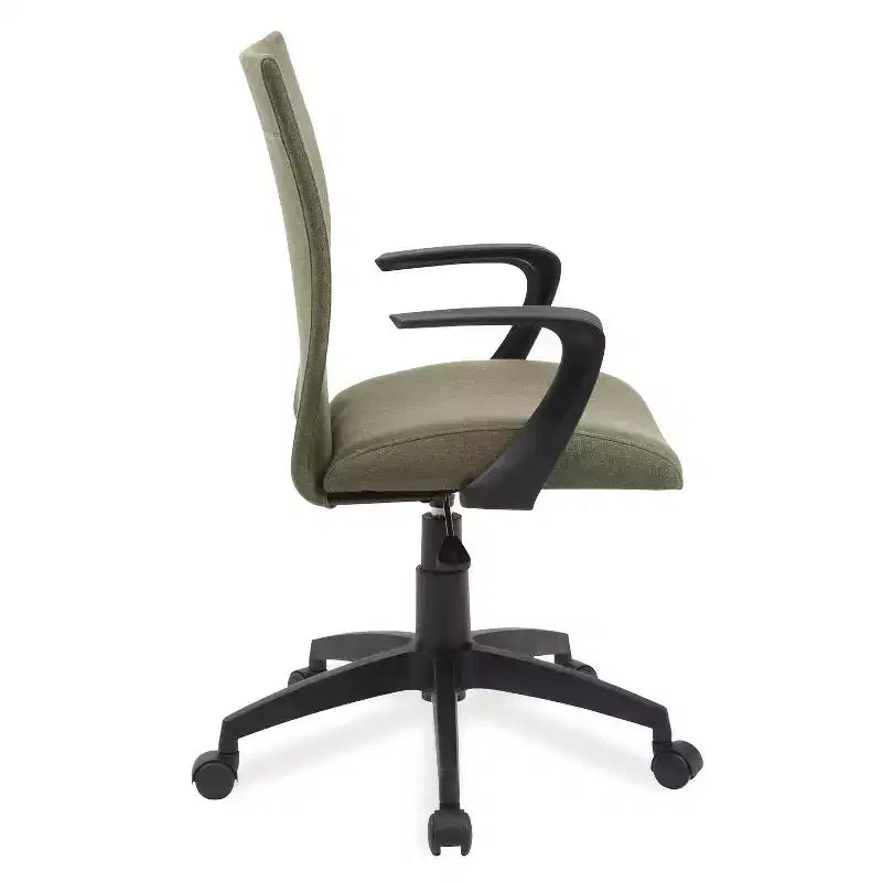 Chaise de dessinateur HomeStock, hauteur réglable 48,5 po, assise en lin gris, inclinable