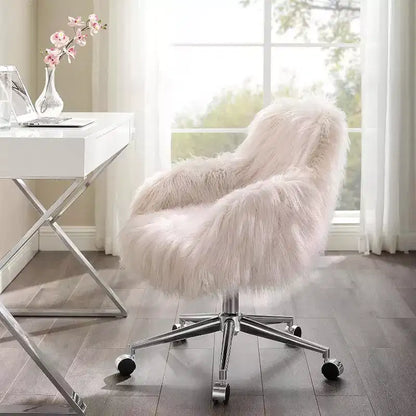 Chaise de bureau ergonomique HomeStock, hauteur réglable 86,4 cm, similicuir noir, avec appui-tête réglable