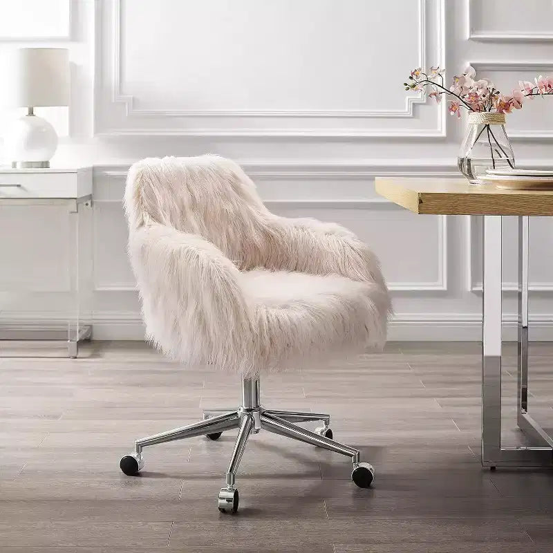 Chaise de bureau ergonomique HomeStock, hauteur réglable 86,4 cm, similicuir noir, avec appui-tête réglable