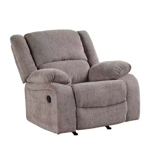 Fauteuil inclinable manuel Royal Hampton, capitonné, chenille gris mocha
