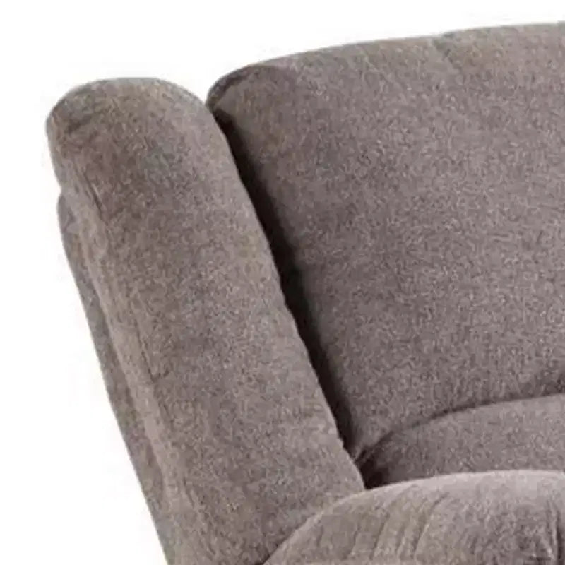 Fauteuil inclinable manuel Royal Hampton, capitonné, chenille gris mocha