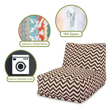 Chaise Longue Majestueuse Chevron