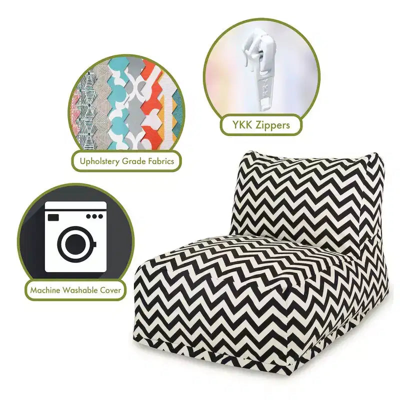 Chaise Longue Majestueuse Chevron