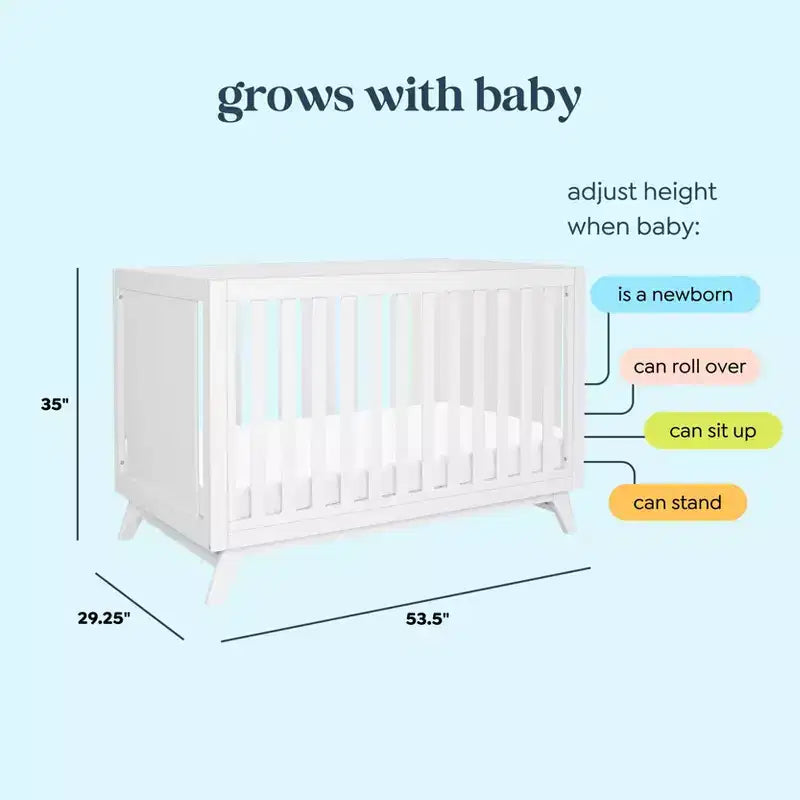 Lit de bébé convertible 3-en-1 Otto de daVinci