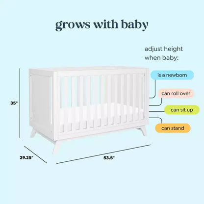 Lit de bébé convertible 3-en-1 Otto de daVinci