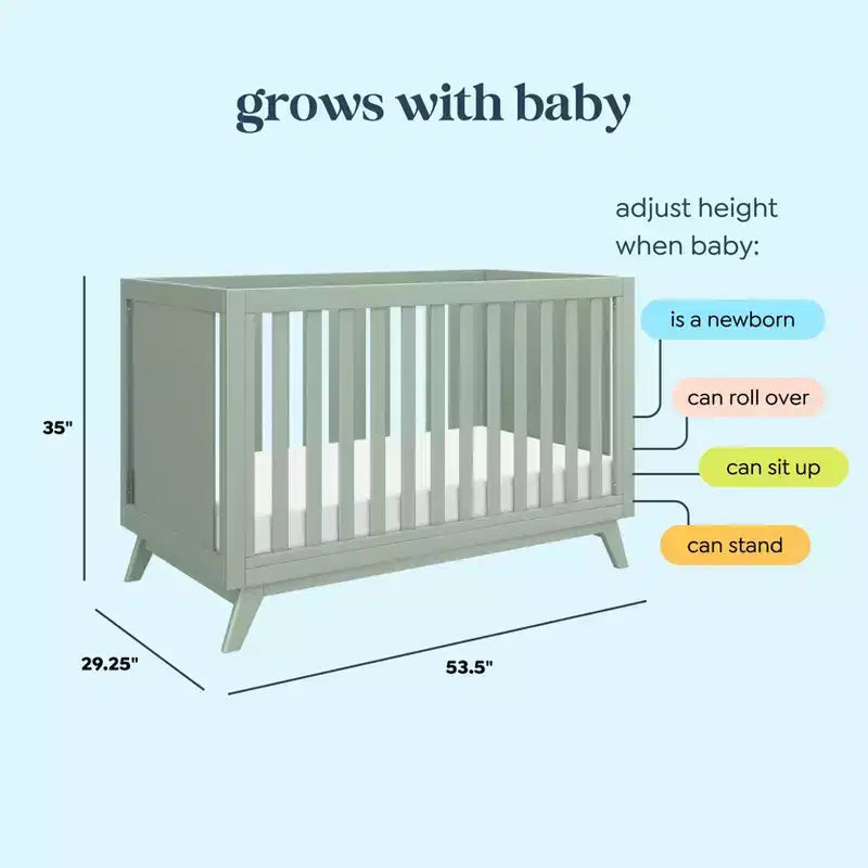 Lit de bébé convertible 3-en-1 Otto de daVinci